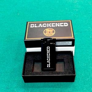 Blackened cigar lighter